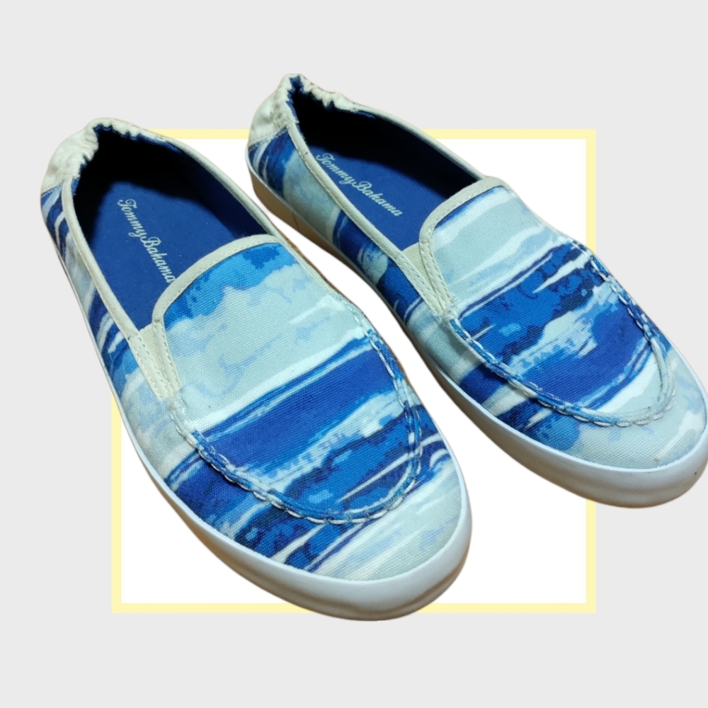 ✅Tommy Bahama!✅ Size 7 canvas shoe! 💙